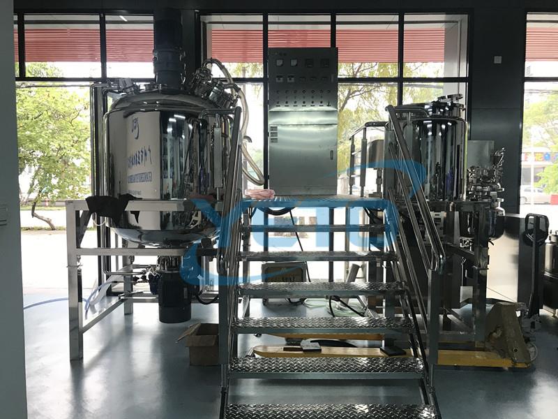 vacuum emulsifying