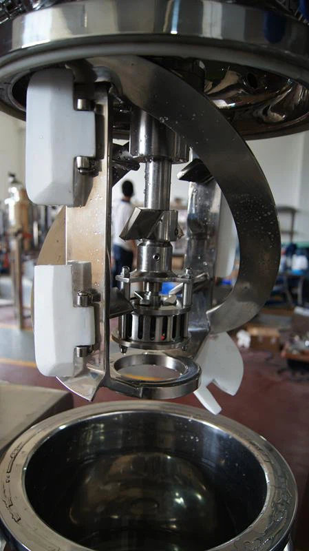  Lab vacuum mixer Homogenizer