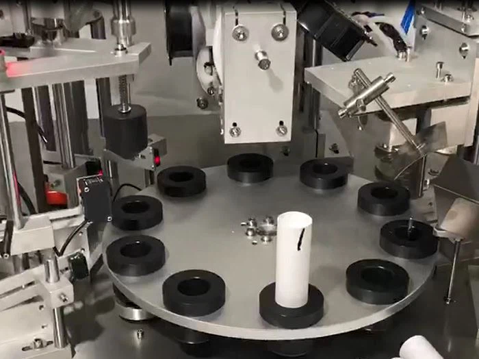 Rotary Plastic Tube Filling And Sealing Machine